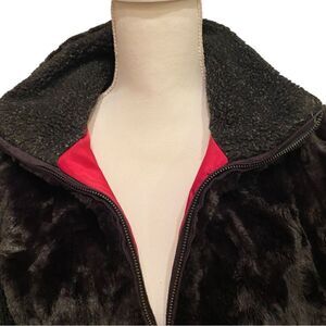 Baxis Vintage Faux Fur Jacket Size Large